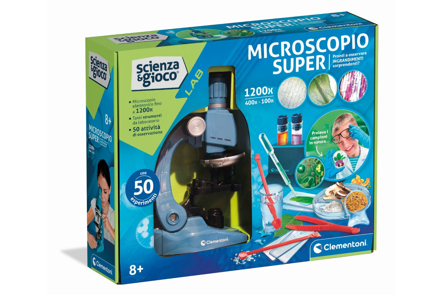 CLE19228 Microscopio Super Scienza&Gioco