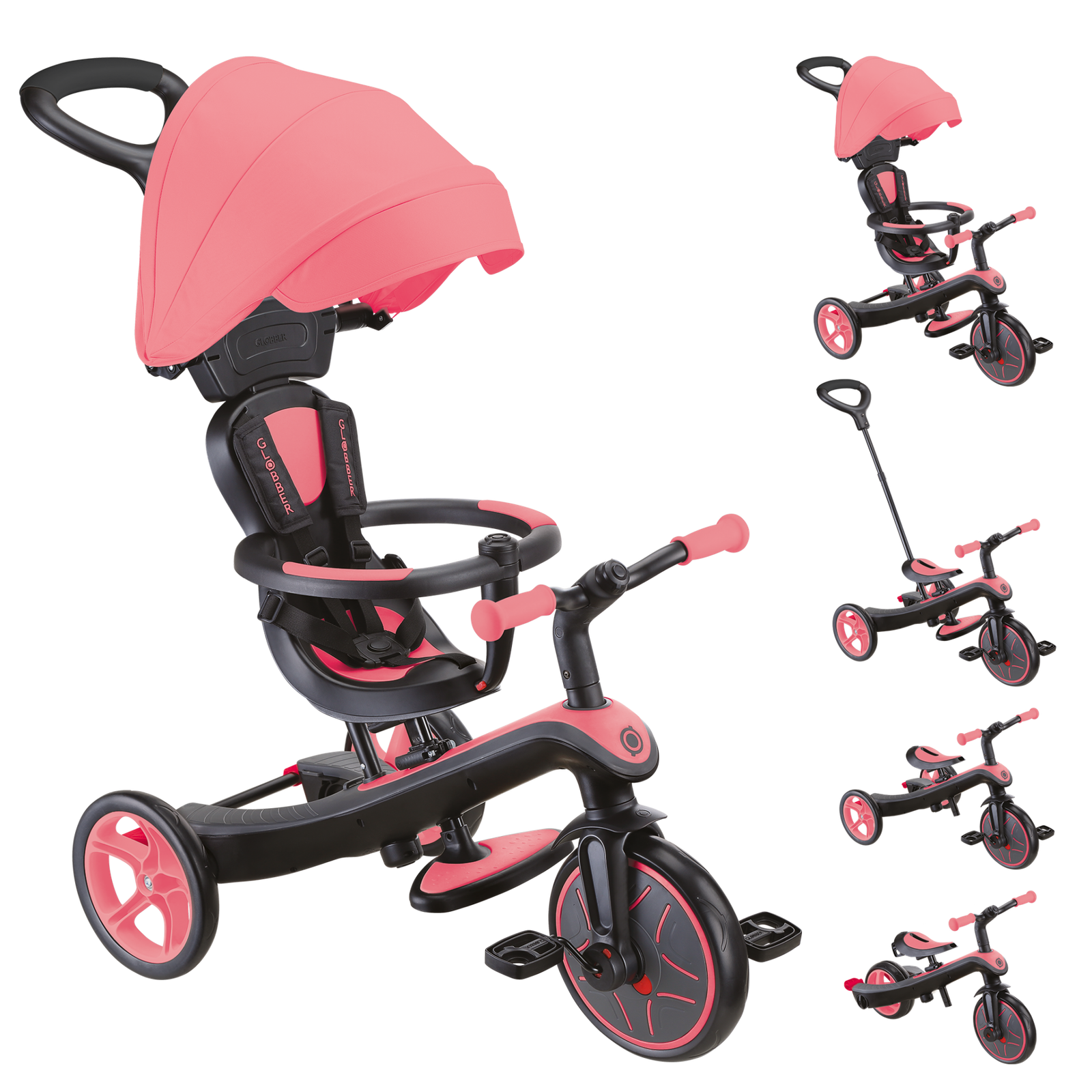 TRIKE EXPLORER V2 4 IN 1 pink