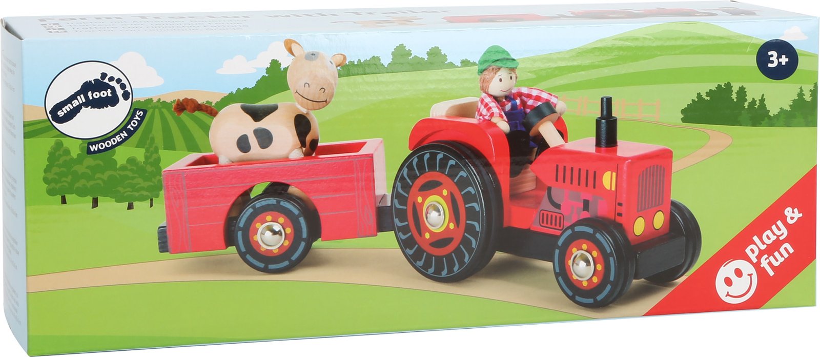 10316_Traktor_mit_Anhaenger_Bauernhof_Verpackung-1.jpg Tractor with Trailer "Farm"