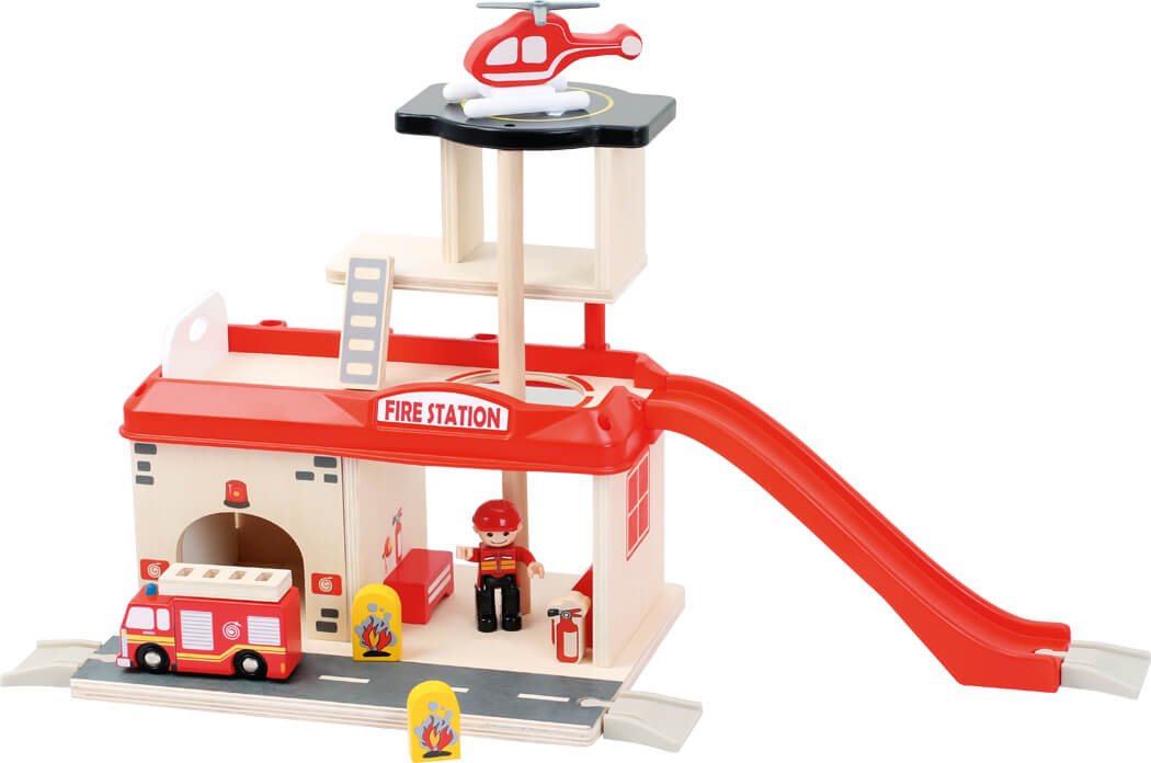 10900_legler_small_foot_Feuerwache_mit_Zubehoer_FSC_c-1.jpg Fire Station with Accessories