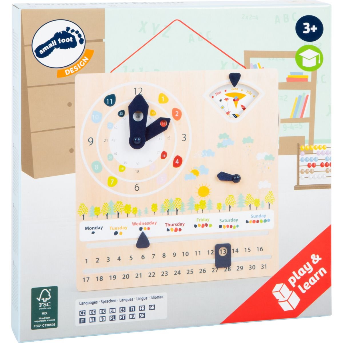 11625_legler_small_foot_Lerntafel_Educate_FSC_Verpackung-1.jpg LEARNING BOARD EDUCATE
