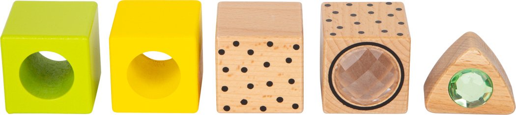Wooden Building Blocks Fantasy World
