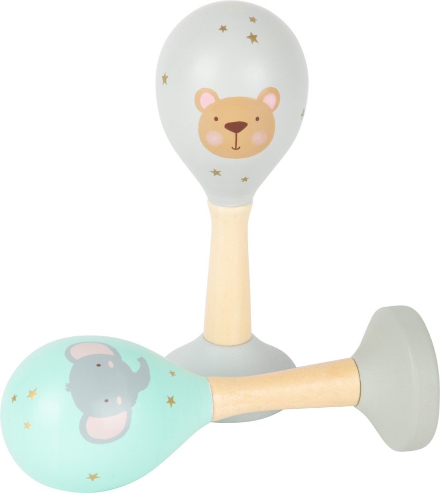 11886_legler_small_foot_Holz_Baby_Maracas_b-1.jpg Musical Rattles Pastel