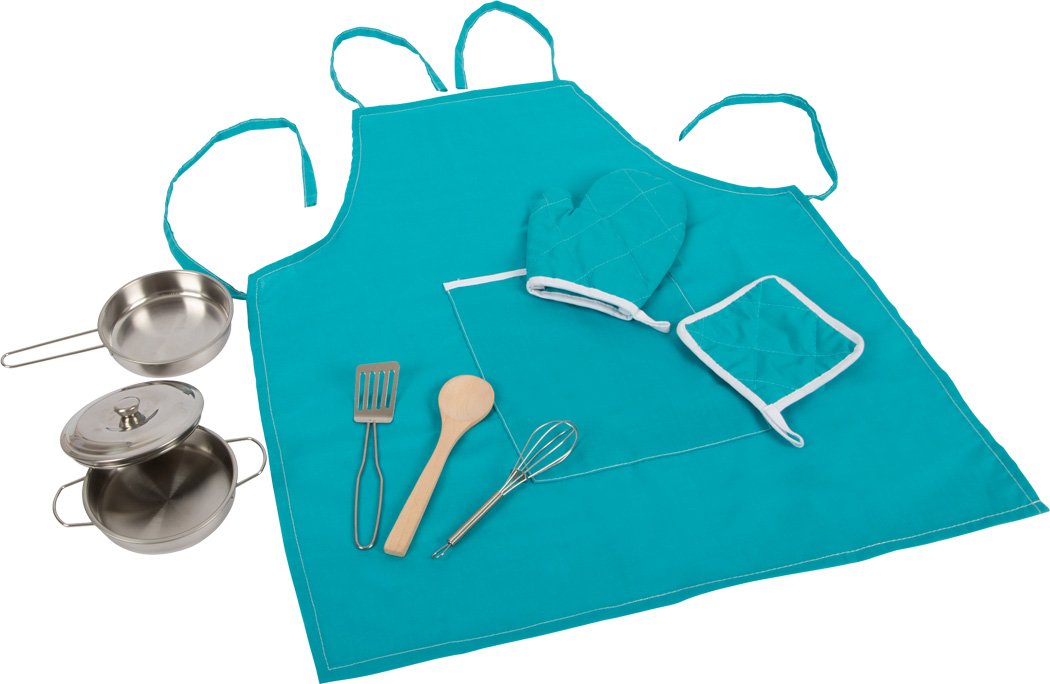 11966_legler_small_foot_Kochset_mit_schuertze_a-2.jpg Cooking Set with apron