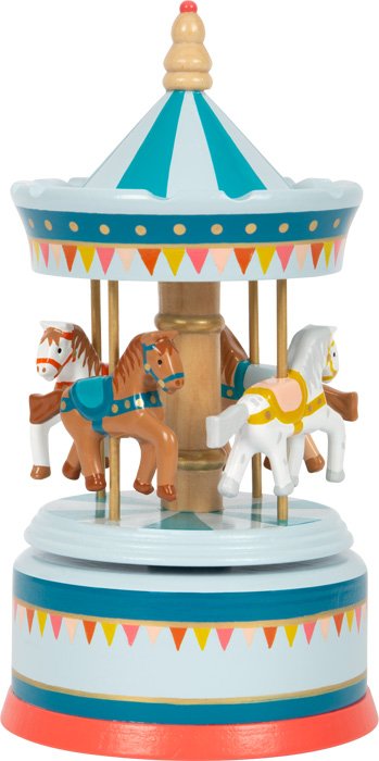 Musical Box Horse Carousel Circus