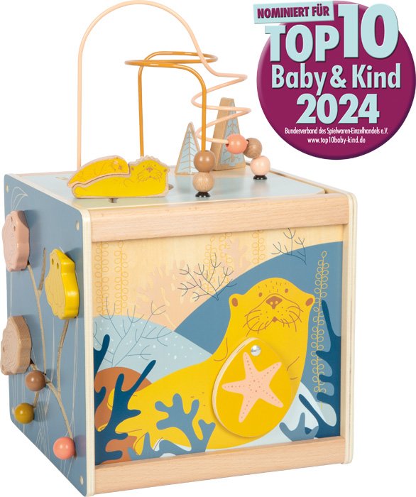 12393_01-motorikwuerfel-seaside-small-foot-otter-top10-baby-kind-2024-nominiert.jpg Motor Activity Cube "Seaside"