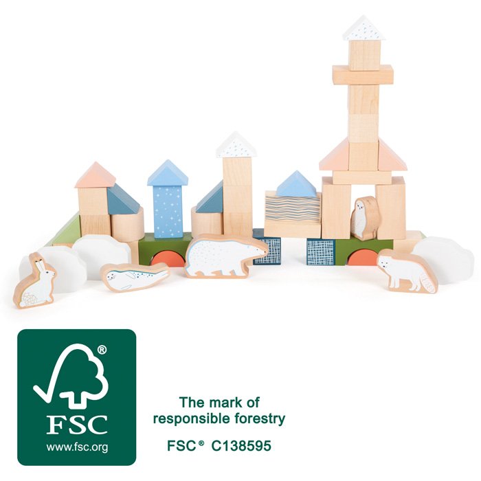 12443_small_foot_Holzbausteine_Arctic_FSC-1.jpg Wooden Building Blocks "Arctic"