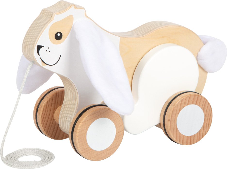 12551_41-ziehtier-hase-mit-hoppelfunktion-small-foot-schraeg-hoppeln.jpg Pull-Along Rabbit with Crinkly Ears