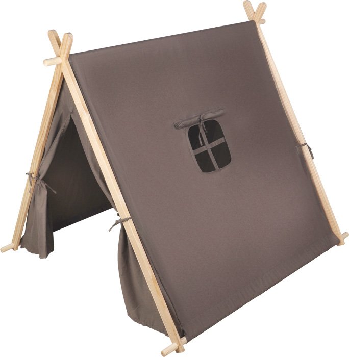 12552_01_spielzelt-taupe-small-foot-schrag-fenster-offen.jpg Play Tent taupe