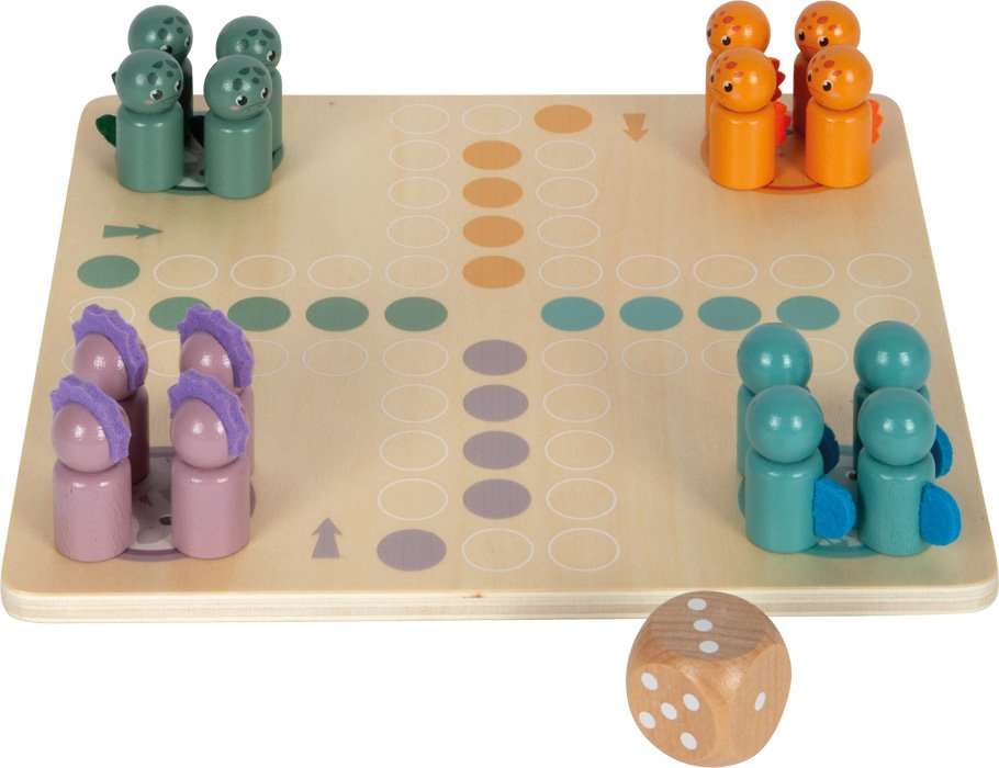 12619_40-ludo-dinosaurier-small-foot-spielbrett-aufbau-dinofiguren.jpg Ludo "Dino"