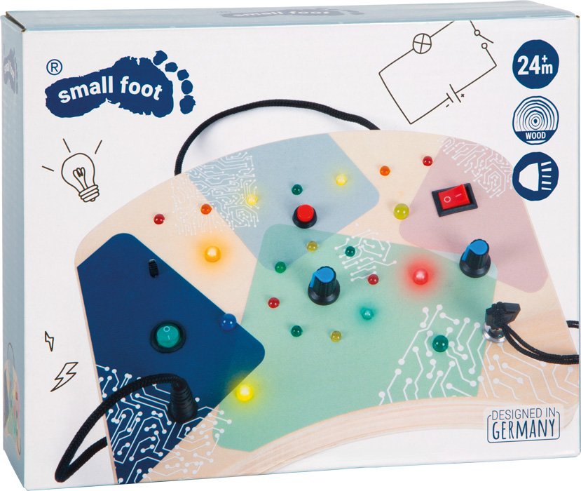 12623_80-motorikbrett-led-licht-und-schalter-small-foot-verpackung.jpg Motor Activity Board LED Light and Switches