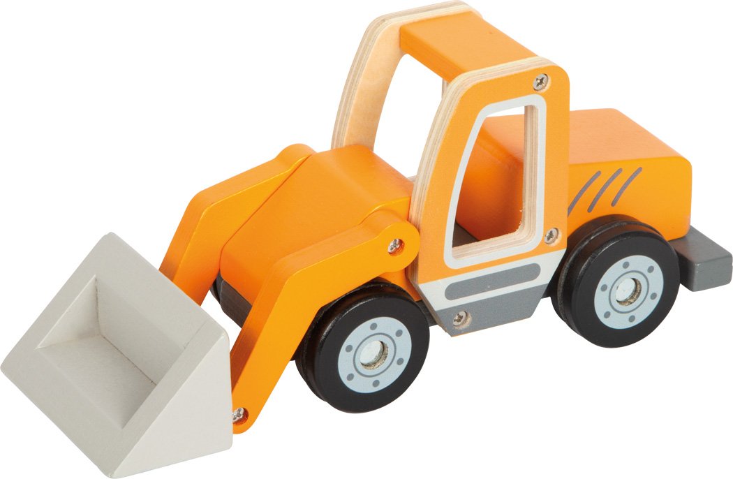 12635_40-frontlader-small-foot-schaufel-verstellbar-orange-1.jpg Wheel Loader with Shovel