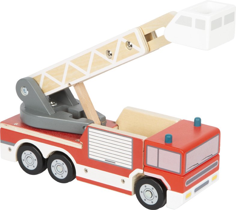 12638_01-feuerwehr-small-foot-holz-massiv-beweglich.jpg Fire Engine with Rotating Ladder