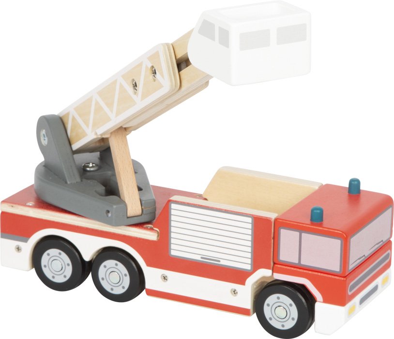 12638_46-feuerwehr-small-foot-beweglich-360grad-drehbar-leiter-ausziehbar.jpg Fire Engine with Rotating Ladder