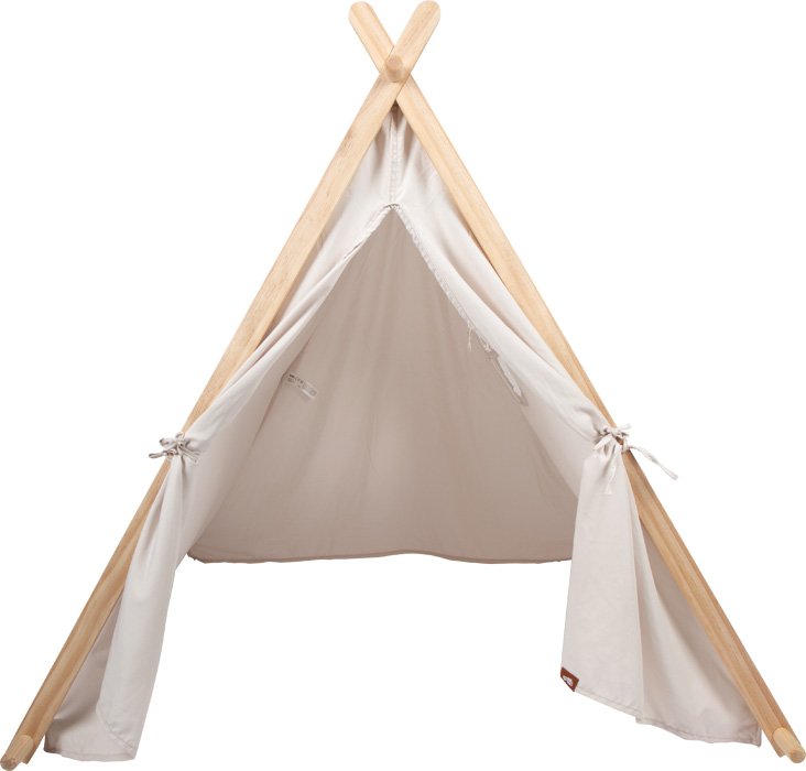 12761_43-spielzelt-naturweiss-small-foot-eingang-offen.jpg Play Tent natural white