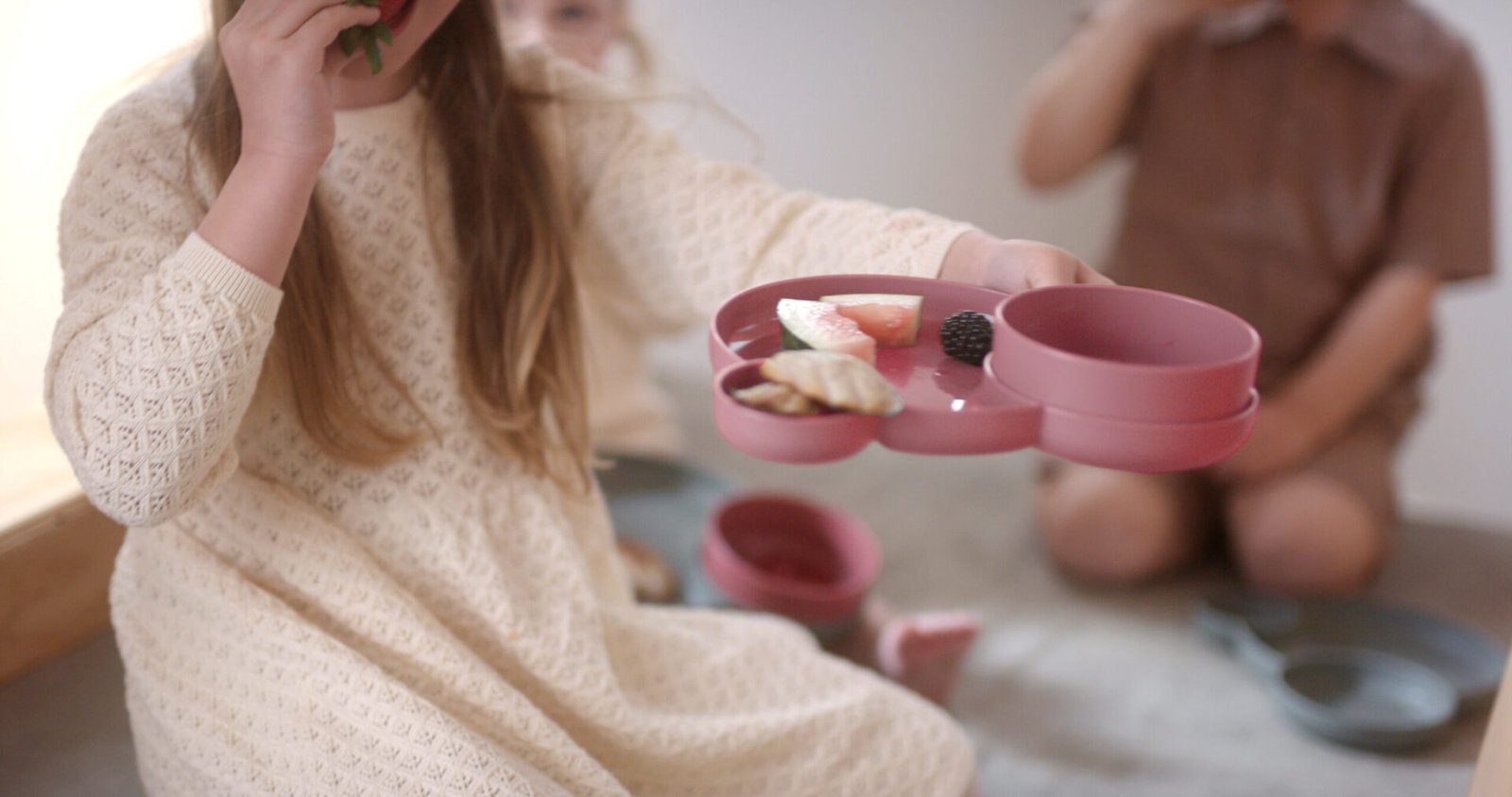 TINY BIOBASED DINNER GIFT SET - RED
