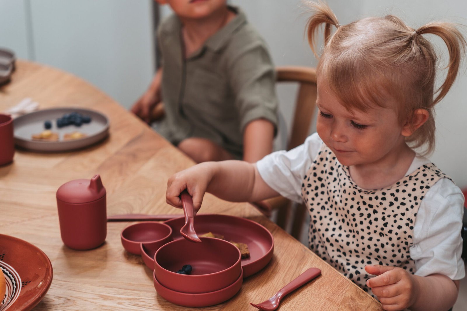 TINY BIOBASED DINNER GIFT SET - RED