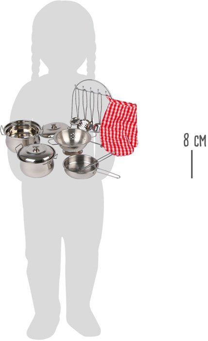 Cookware set children kitchen