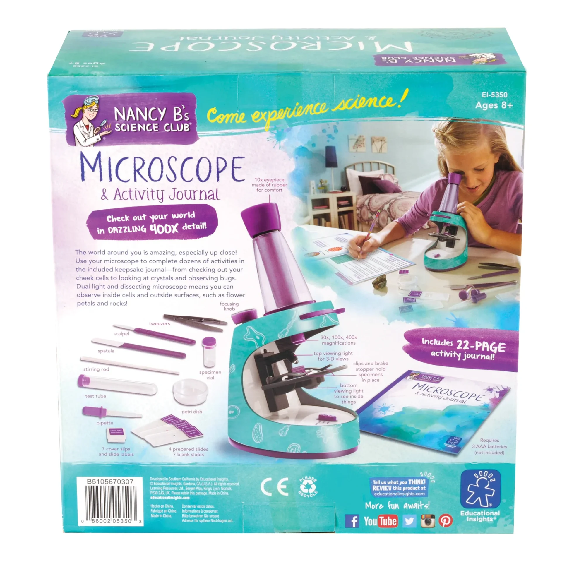 Nancy B's Science Club? Microscope & Activity Journal