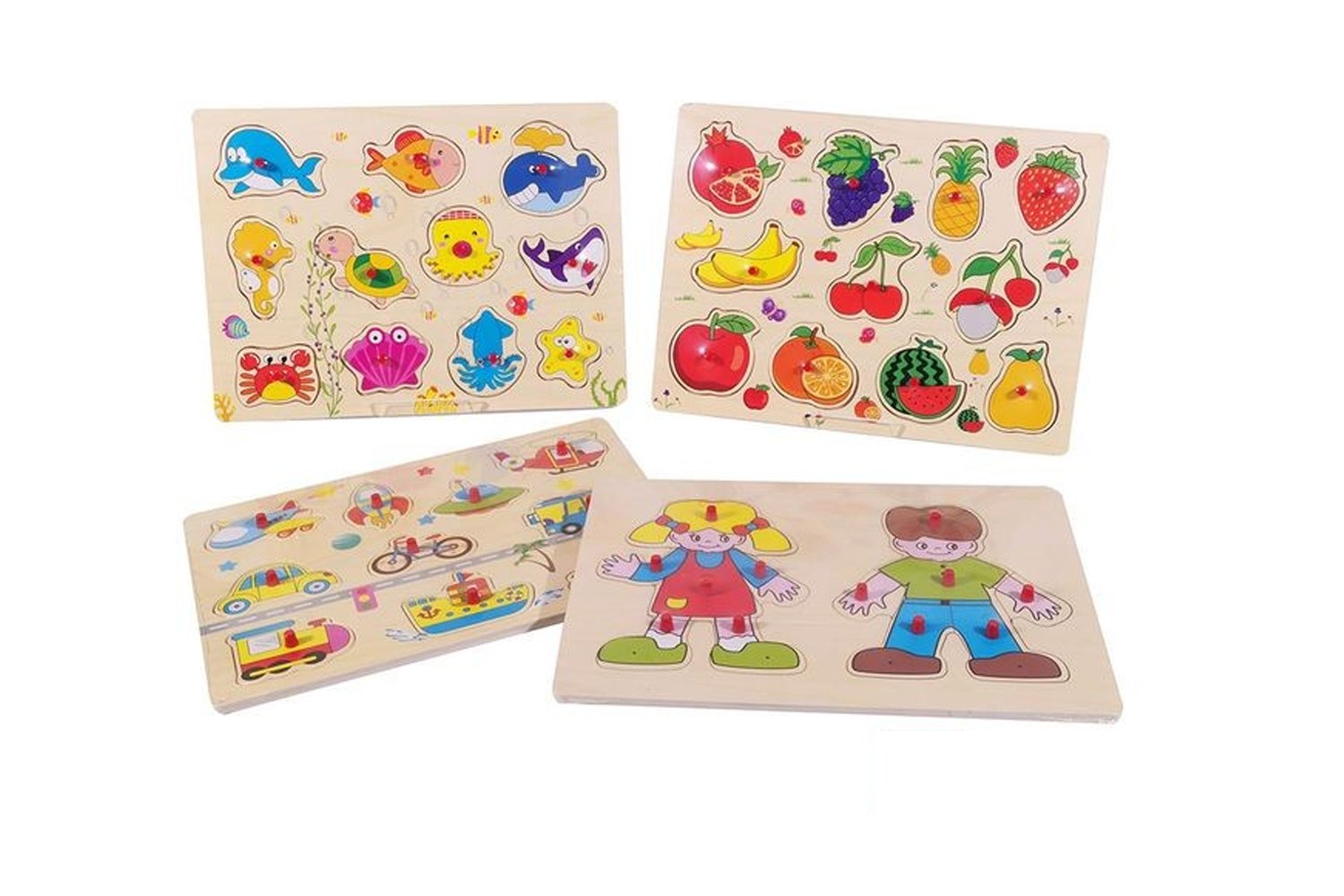 Formine Puzzle Legno 4 assortite 1 pc