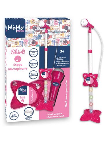 Shirli Pink MP3 Stage Microphone -