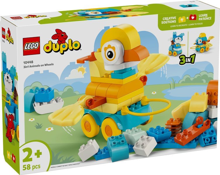 ANIMALI SU RUOTE 3 IN 1   10448