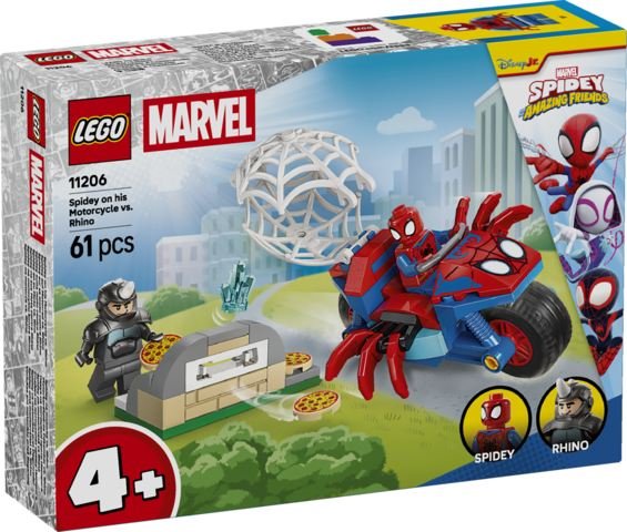 SPIDEY SULLA MOTO CONTRO RHINO   11206