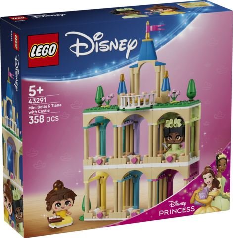 0107.43291 MINI BELLE E MINI TIANA CON CASTELLO 43291