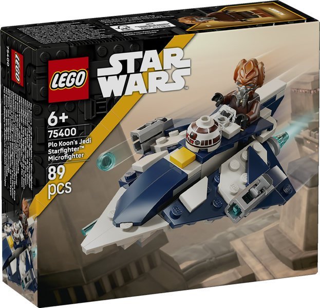 0107.75400 MICROFIGHTER JEDI STARFIGHTER DI PLO KOO 75400