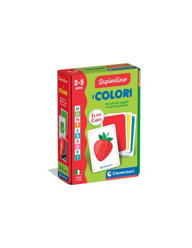 Sapientino Montessori Flashcards I Colori CLE16836