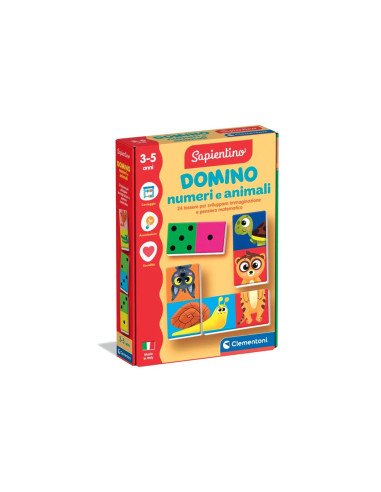 Sapientino Domino Numeri e Animali CLE16841