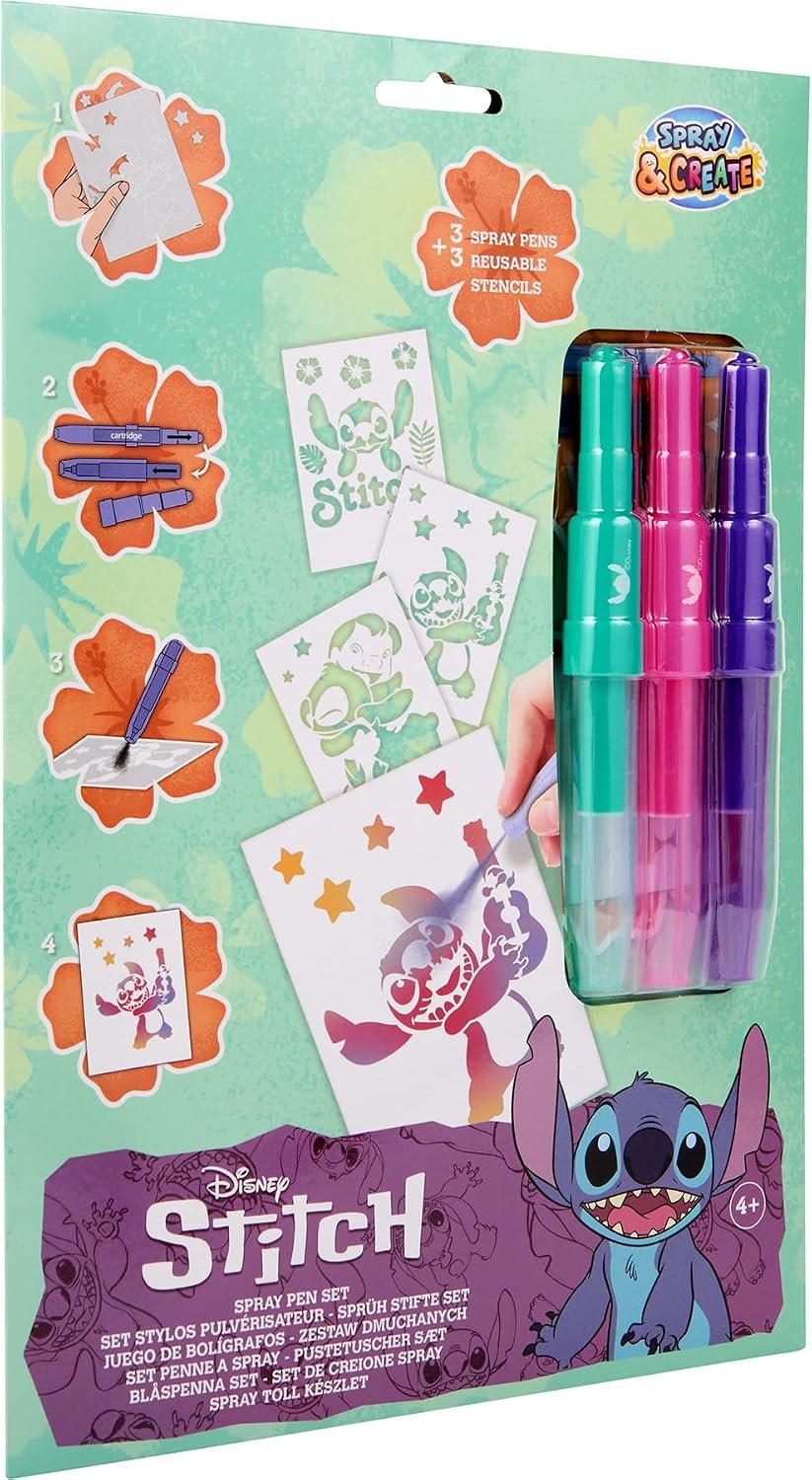 Stitch Spray Pen set 3pz DISST23363