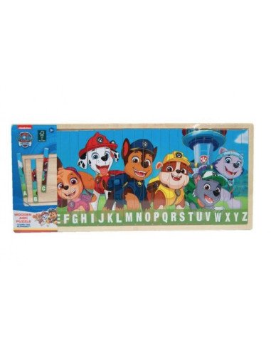 Paw Patrol Alfabeto Puzzle Legno PWP07028